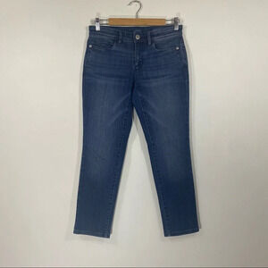 J Jill Authentic Fit Slim Ankle Denim Jeans